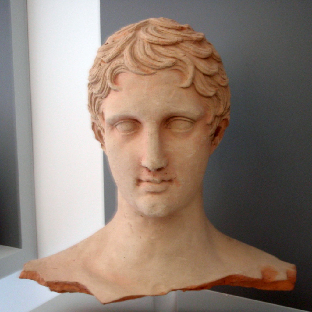 Terracotta votive portrait head Late 4th mid 3rd c. BCE … Flickr