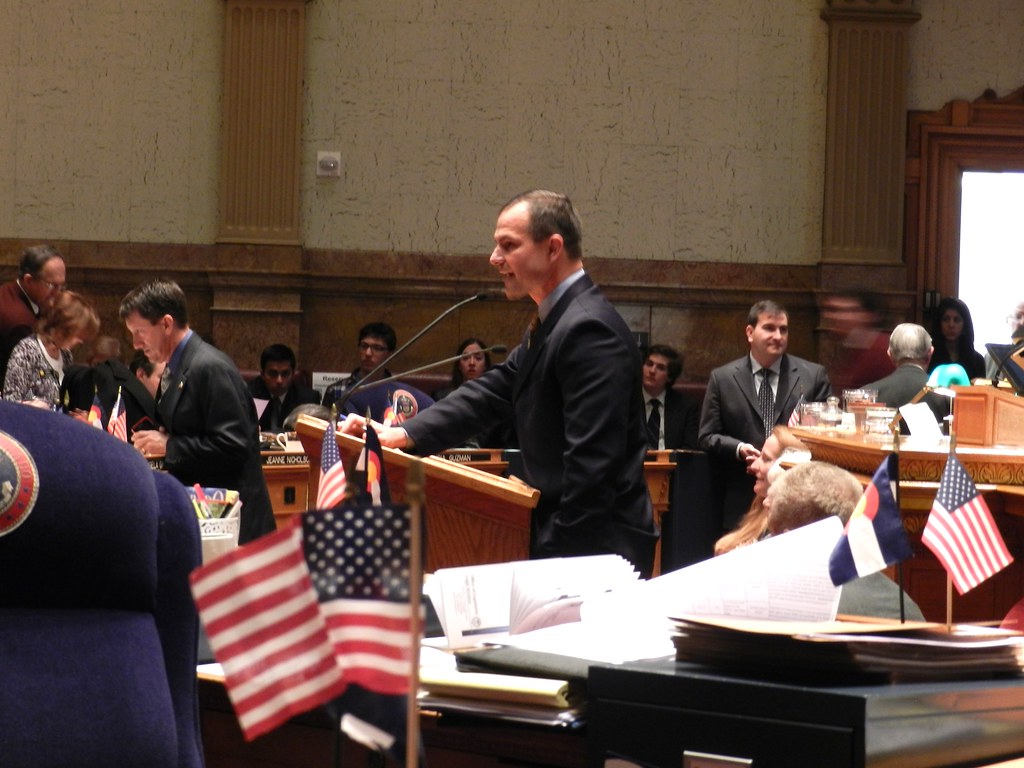 Sen. Shawn Mitchell Senator Shawn Mitchell speaking on the… Flickr