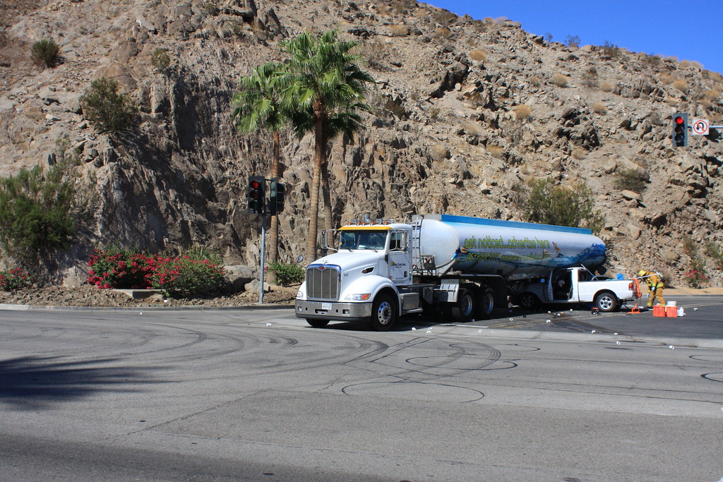 IMG_5978 Gas truck & pu accident on hwy 111 La Quinta Greg Sanchez