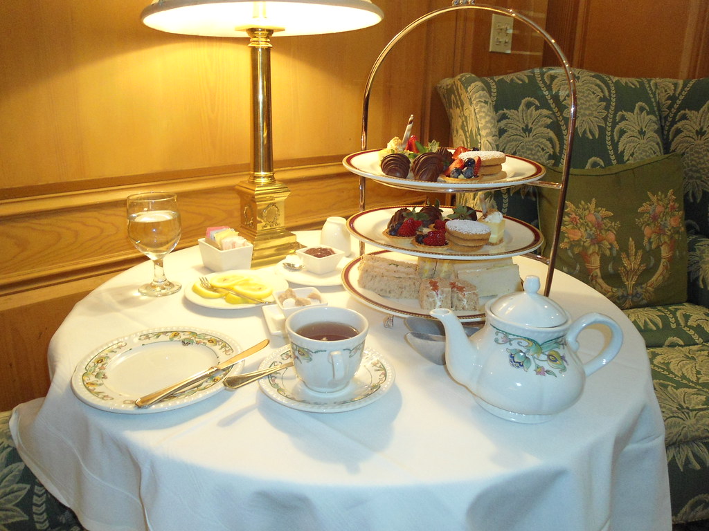 Afternoon Tea, Chesterfield Hotel Palm Beach South Florida Food and