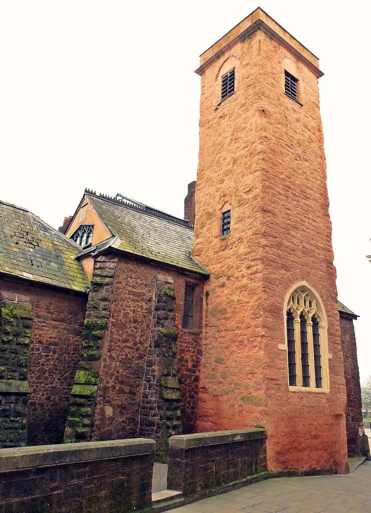 St. Martin's Church fabulous red stone tower. an ancient a… Flickr