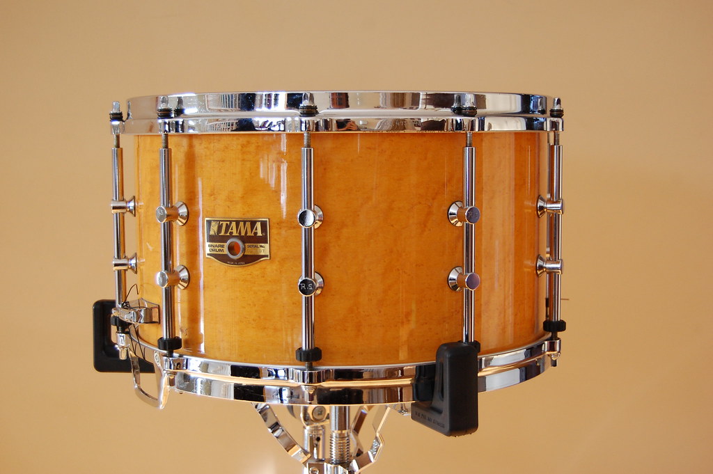 TAMA 1989 Artwood Birdseye Maple 14"x8" Snare Drum 02 Flickr