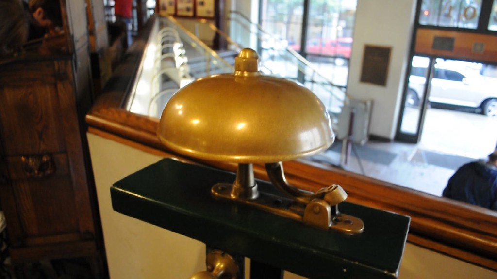 Cable car bell Video of a cable car bell in the museum stevesheriw