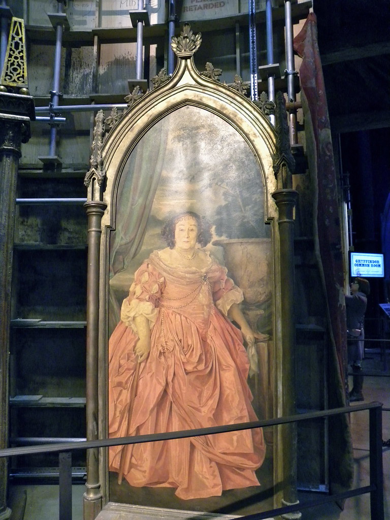 Harry Potter studio tour Fat lady painting Rev Stan Flickr