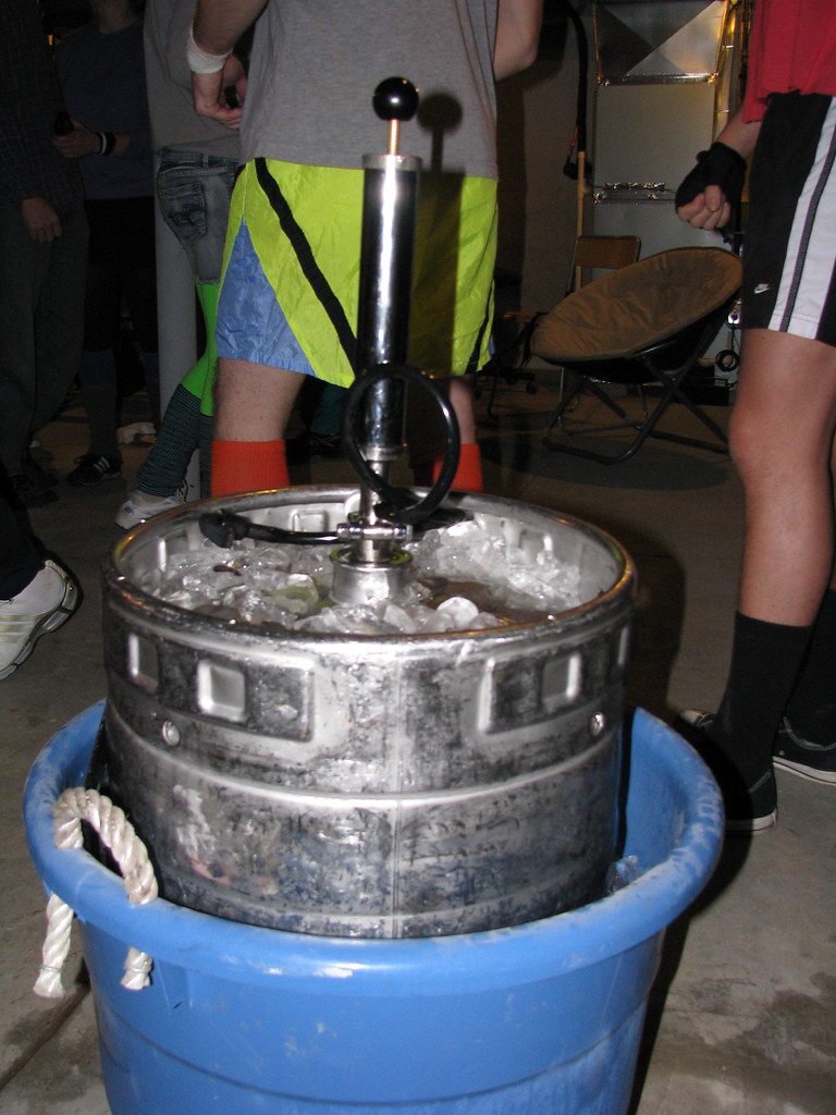 JMac's Birthday Bash 80s theme birthday party kegs stand… Flickr
