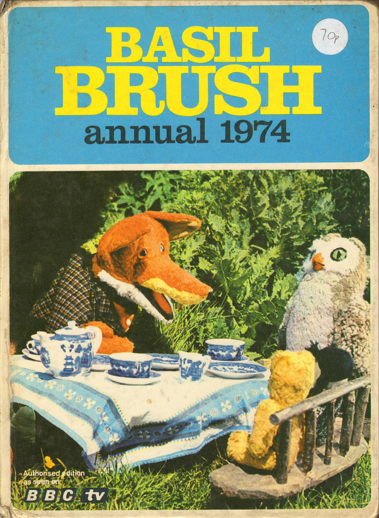 Basil brush annual 1974 This official annual dates from 19… Flickr