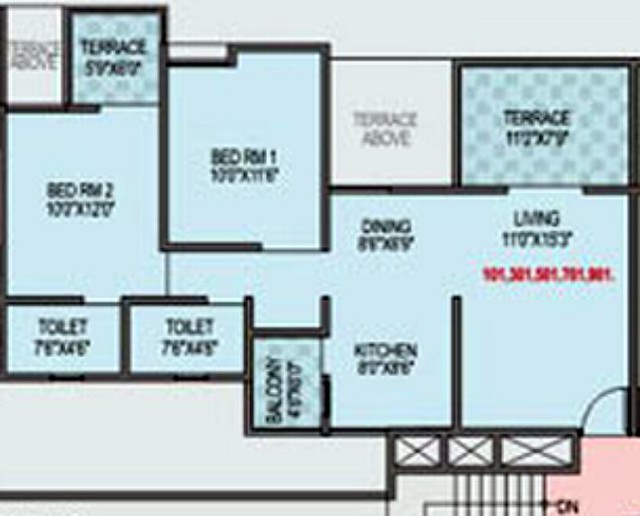Shree Siddhivinayak Manaswi Ambegaon 2 BHK Flat 680 Carpet… Flickr