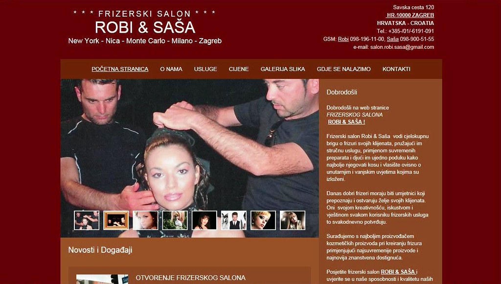 Frizerski Salon Robi Sasa Posjetite Nasu Web Stranicu F Flickr