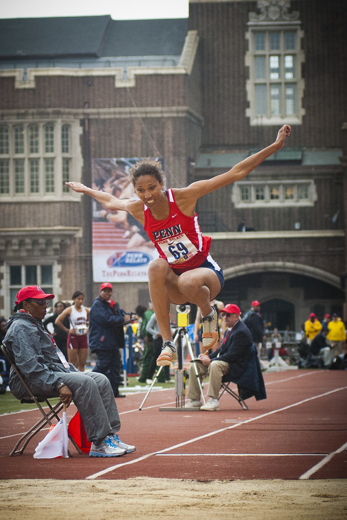 College Women's Long Jump Eastern Catherine Okoukoni in th… Flickr