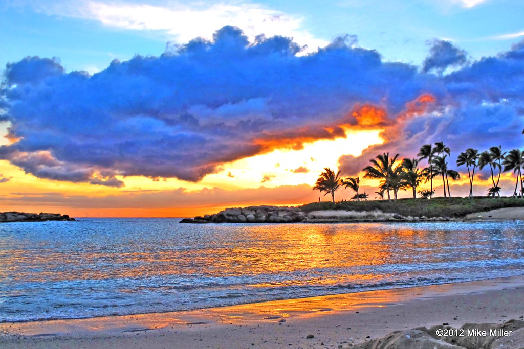 Hawaiian Sunset Ko'Olina, HI mikepmiller Flickr