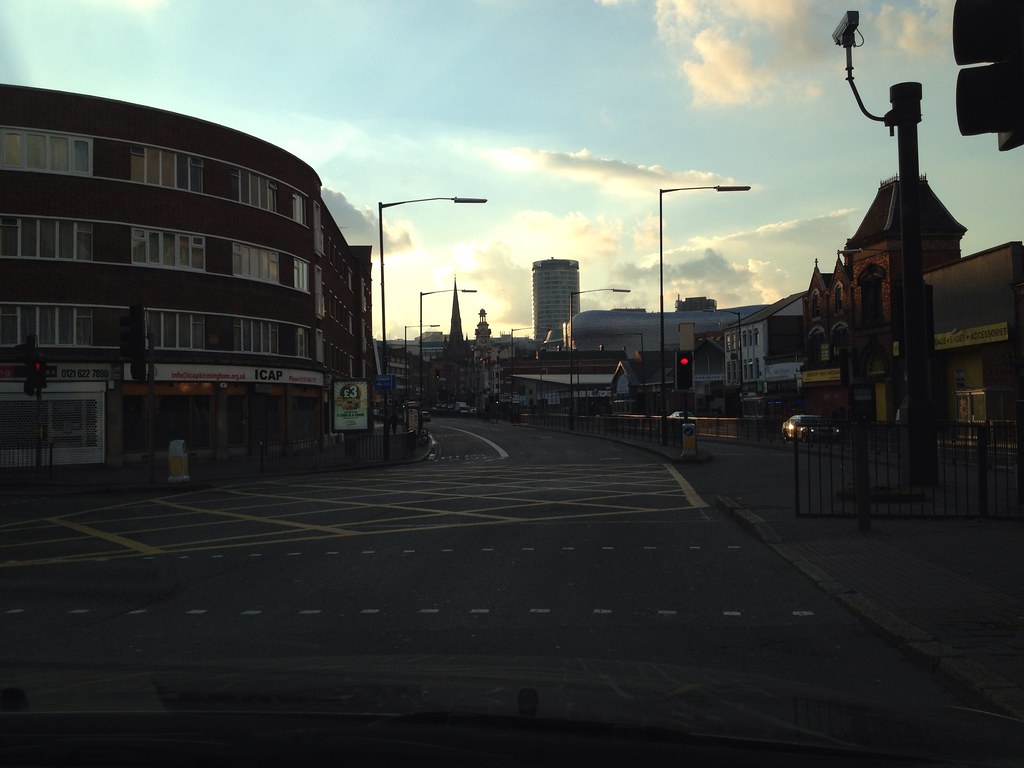 Coventry Road & Birmingham City Centre In Distance Flickr