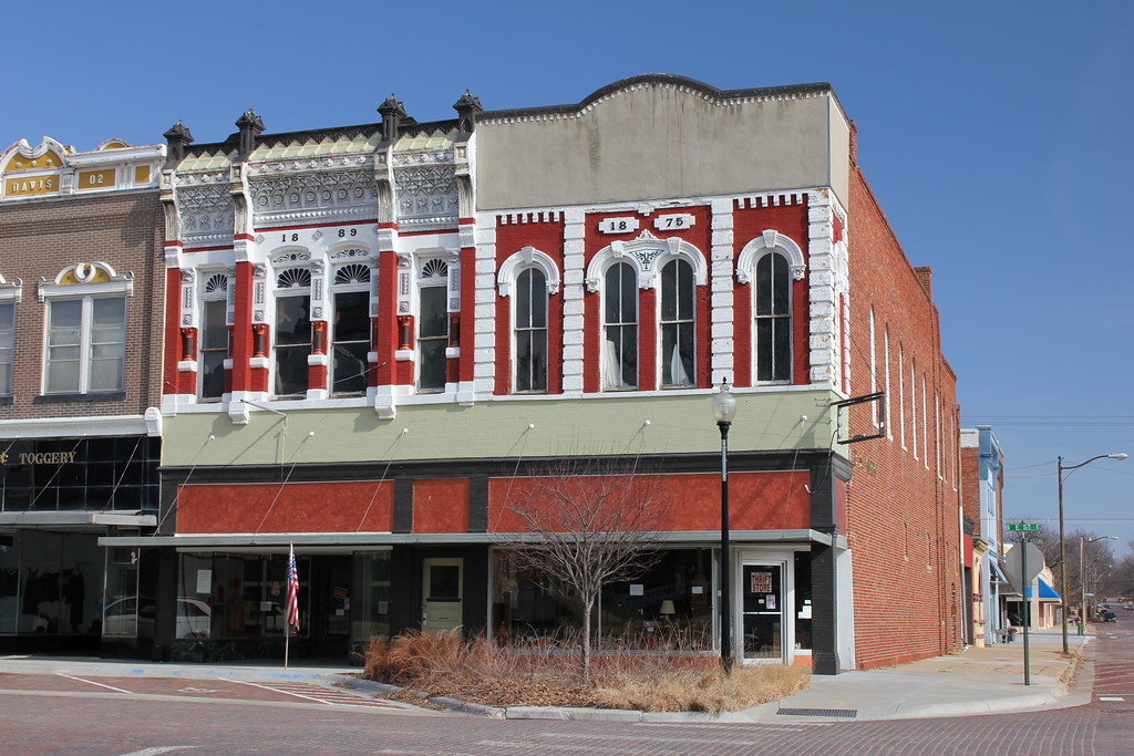 Jenkin's Store (L) & Harbine (R) Buildings Fairbury, NE Flickr