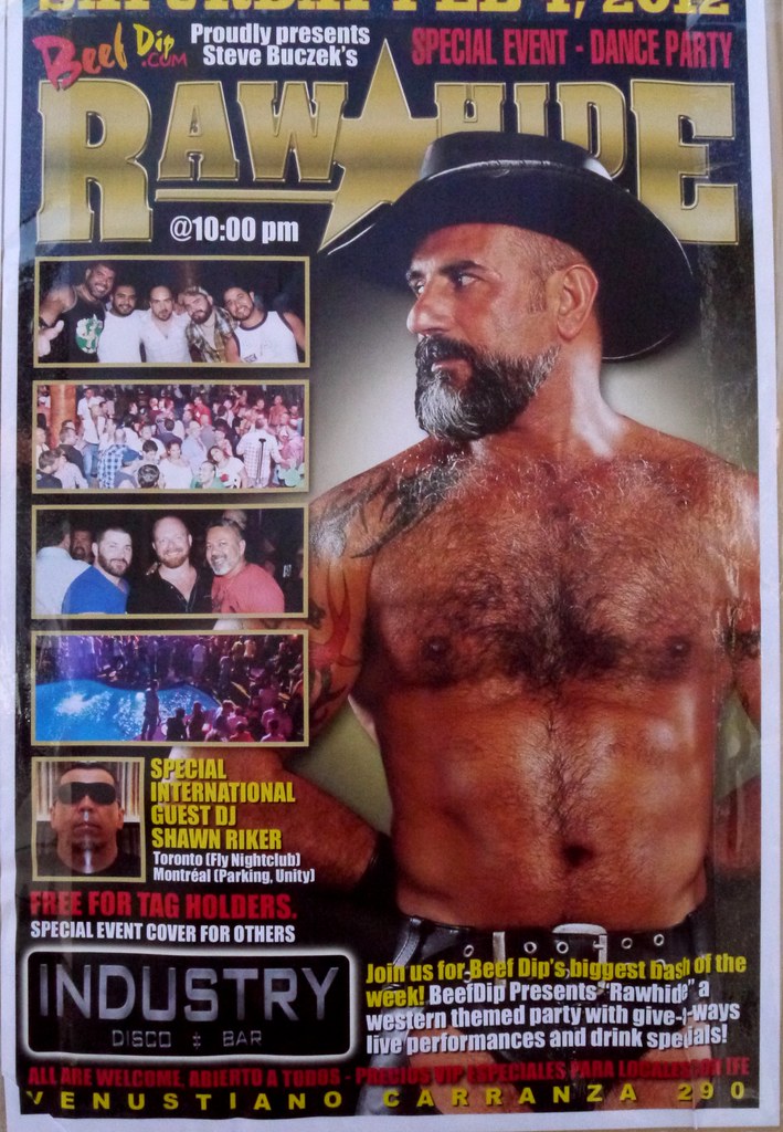 Puerto Vallarta Gay Poster 2012 Beef Dip Raw Hide Flickr