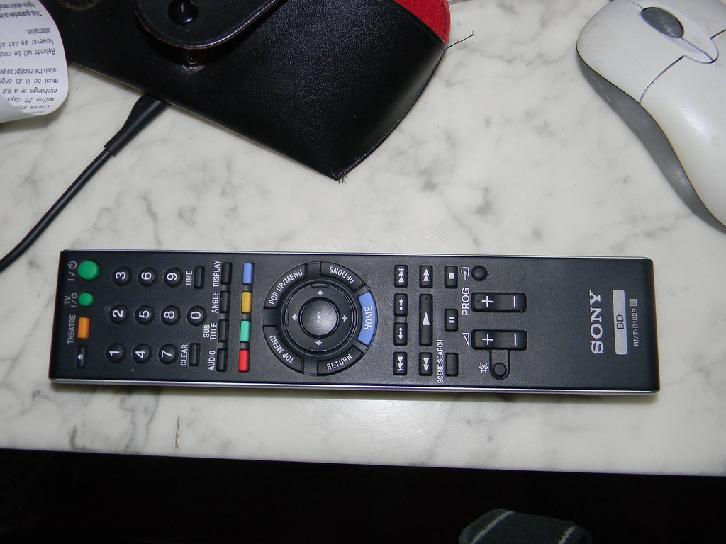 Sony bluray remote control black 8th February 2012 1506.1… Flickr