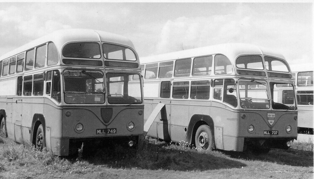 MLL737 & 749 Birds Commercial Motors, Long Marston 1968 Bob Martin