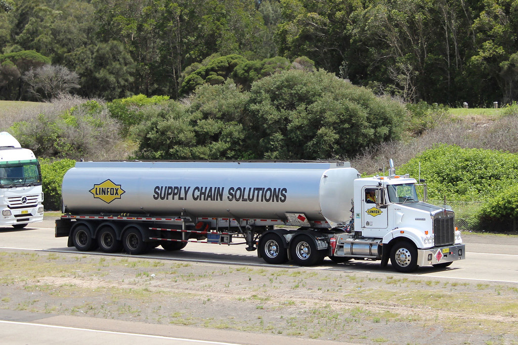 Linfox Kenworth SAR fuel tanker Rowan Cool Flickr