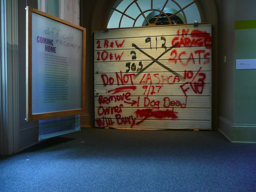katrina markings The Louisiana State Museum had an amazing… Flickr