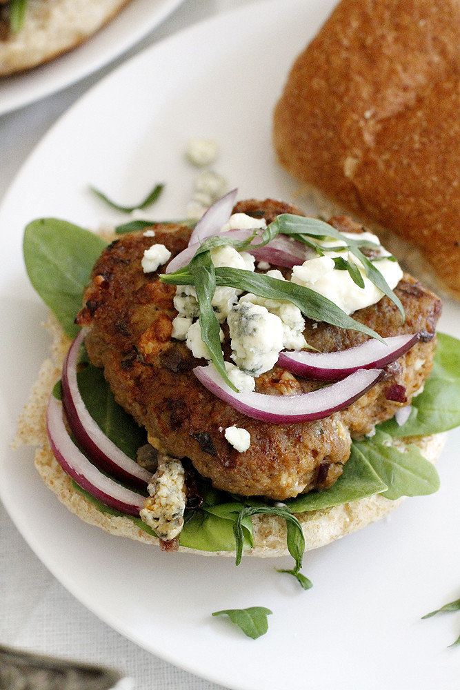Tarragon Blue Cheese Turkey Burgers … Flickr