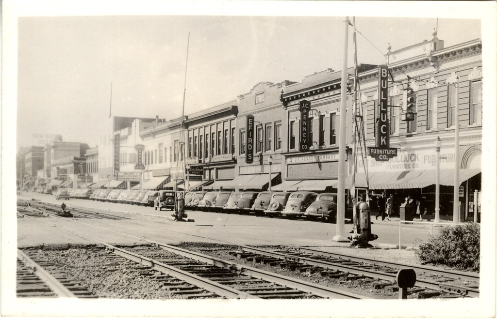 [View of Downtown Rocky Mount, N.C.] Real photo view of a … Flickr