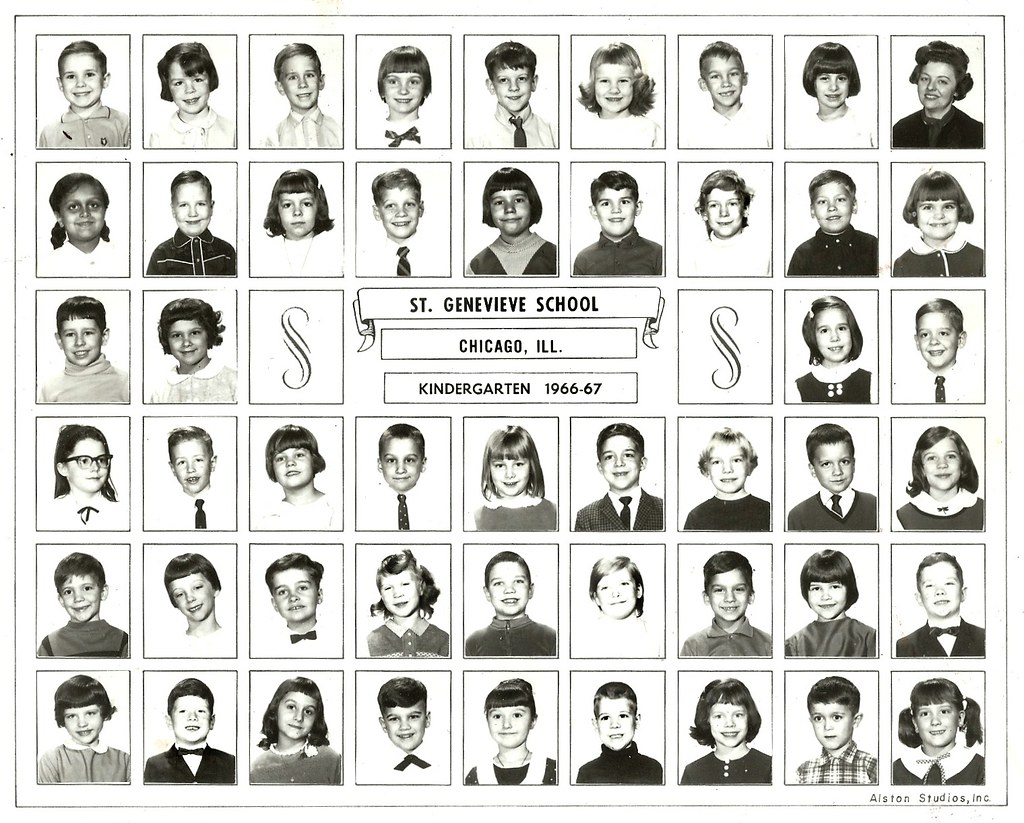 St. Genevieve Catholic School Chicago Kindergarten 196619… Flickr