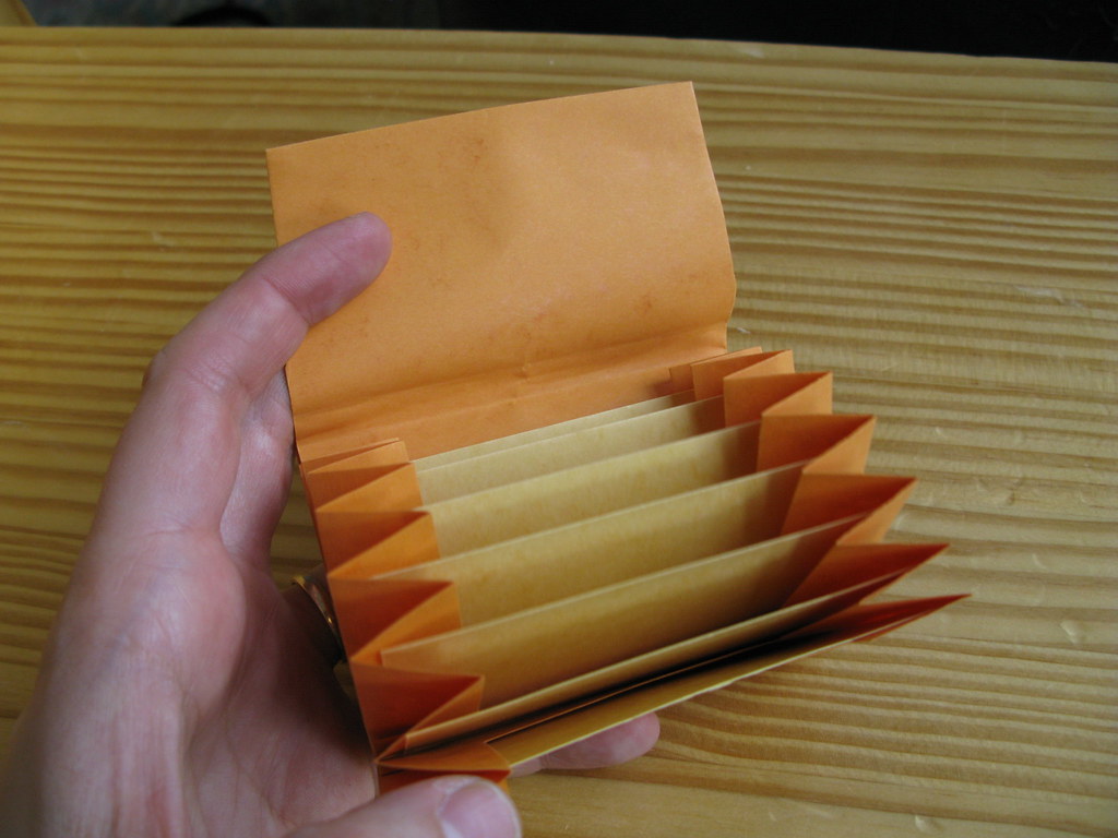 Accordion Card Holder with Cover Accordion Card Holder wit… Flickr