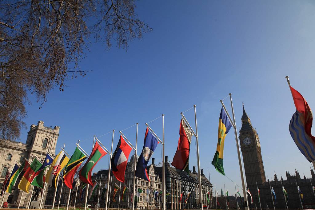 Commonwealth Day Flags in Parliament Square, London on Com… Flickr
