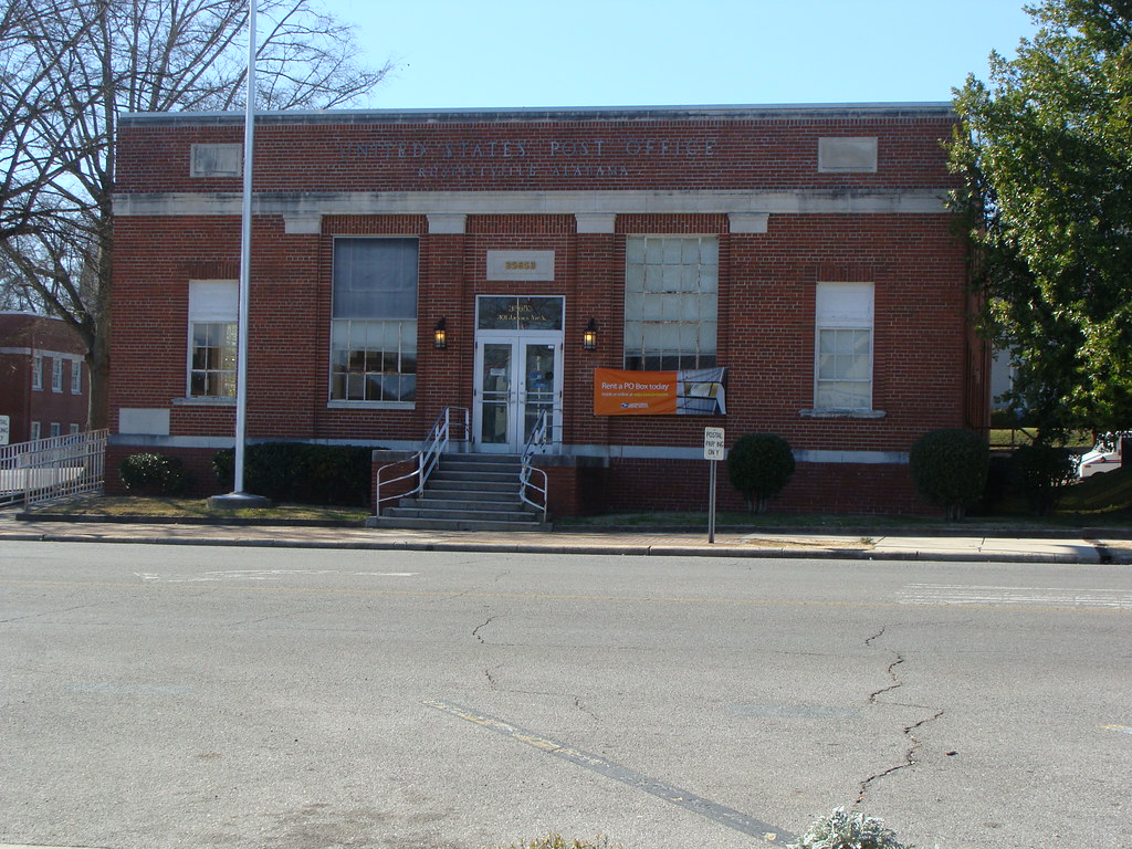 Russellville, Al. Post Office 35653 Built 1934 Lamar Flickr
