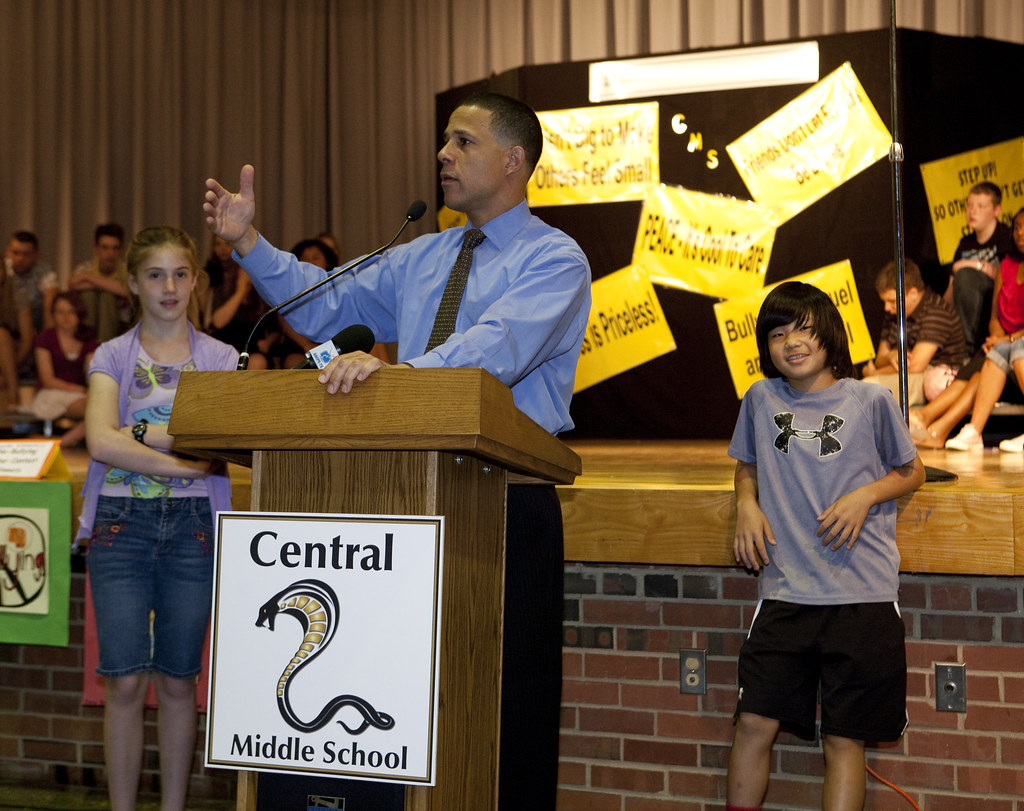 Anti Bully Assembly Lt. Governor Anthony Brown speaks at s… Flickr