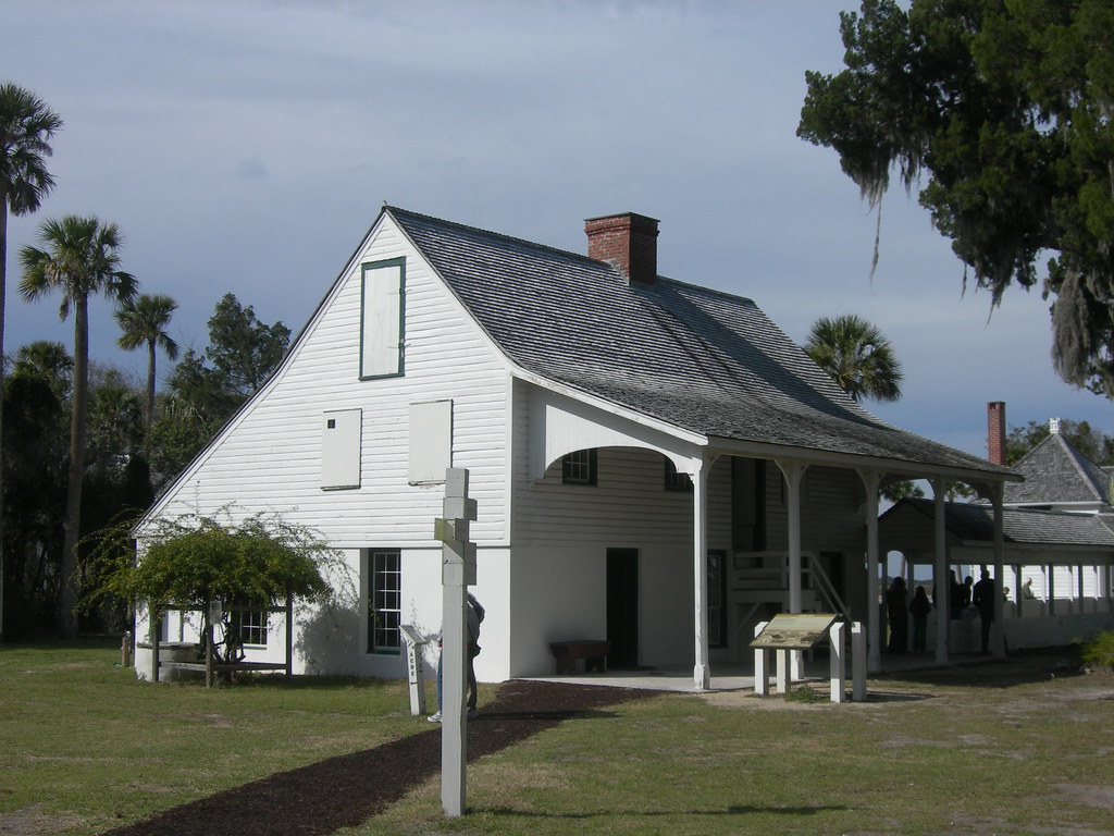 Kingsley Plantation Kitchen House Located on the Kingsley … Flickr