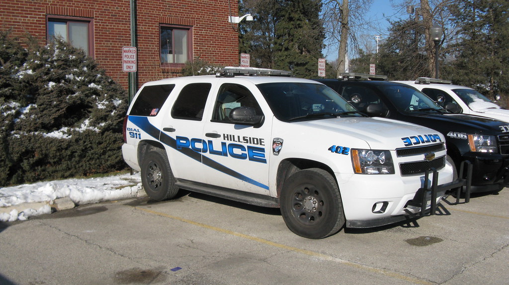 Hillside Police Department Chevrolet Tahoe S.U.V Patrol Car. Hillside