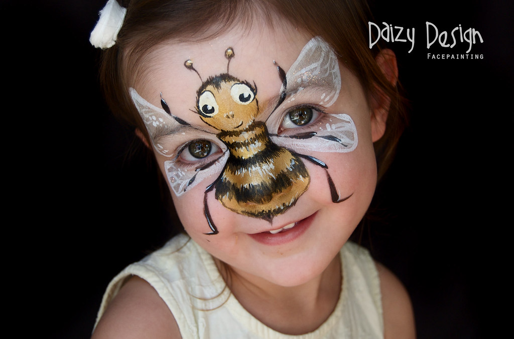 Bumble Bee Face Painting Daizy Design Face Painting, www.d… Flickr