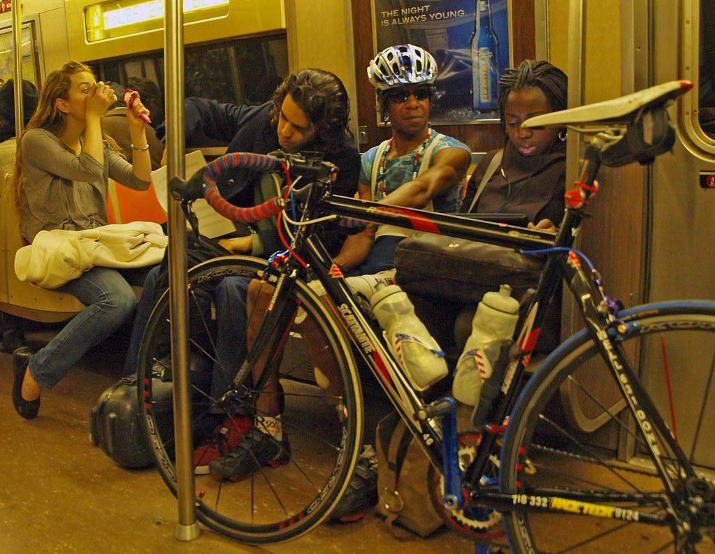 Makeup applier, musician, bicyclist, ebook reader Downtown… Steve