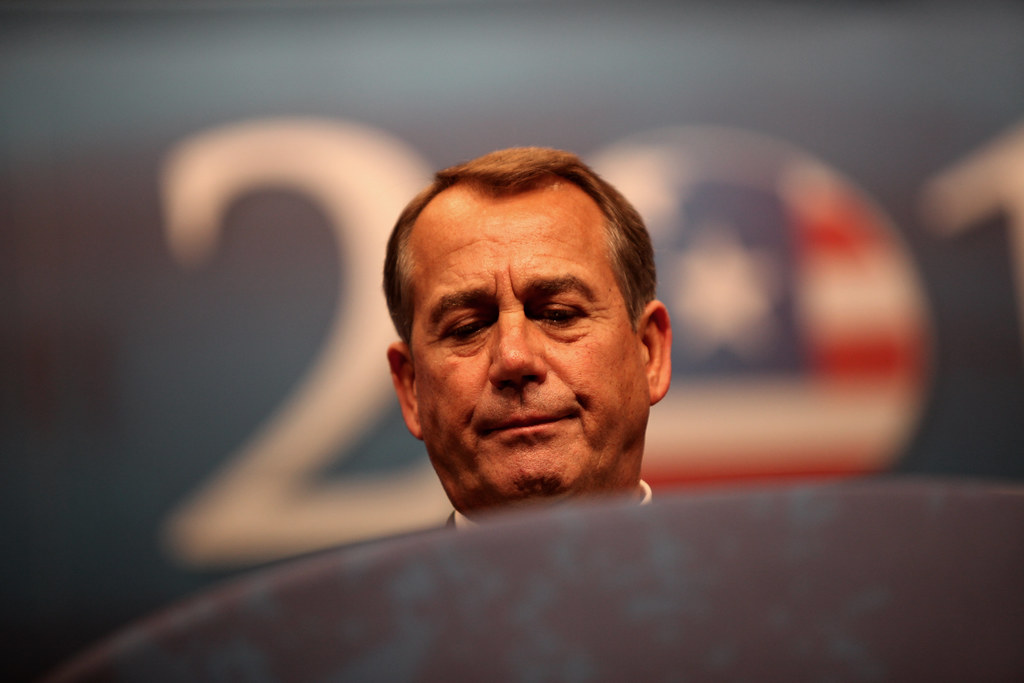 John Boehner Speaker of the House John Boehner speaking at… Flickr