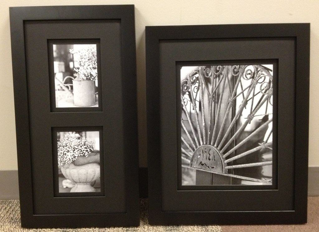 Black Gallery Frames with Black Mats prototype Aaron Brothers Flickr