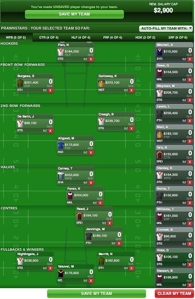 Toyota NRL Dream Team 2012 Uploaded with Skitch Jay