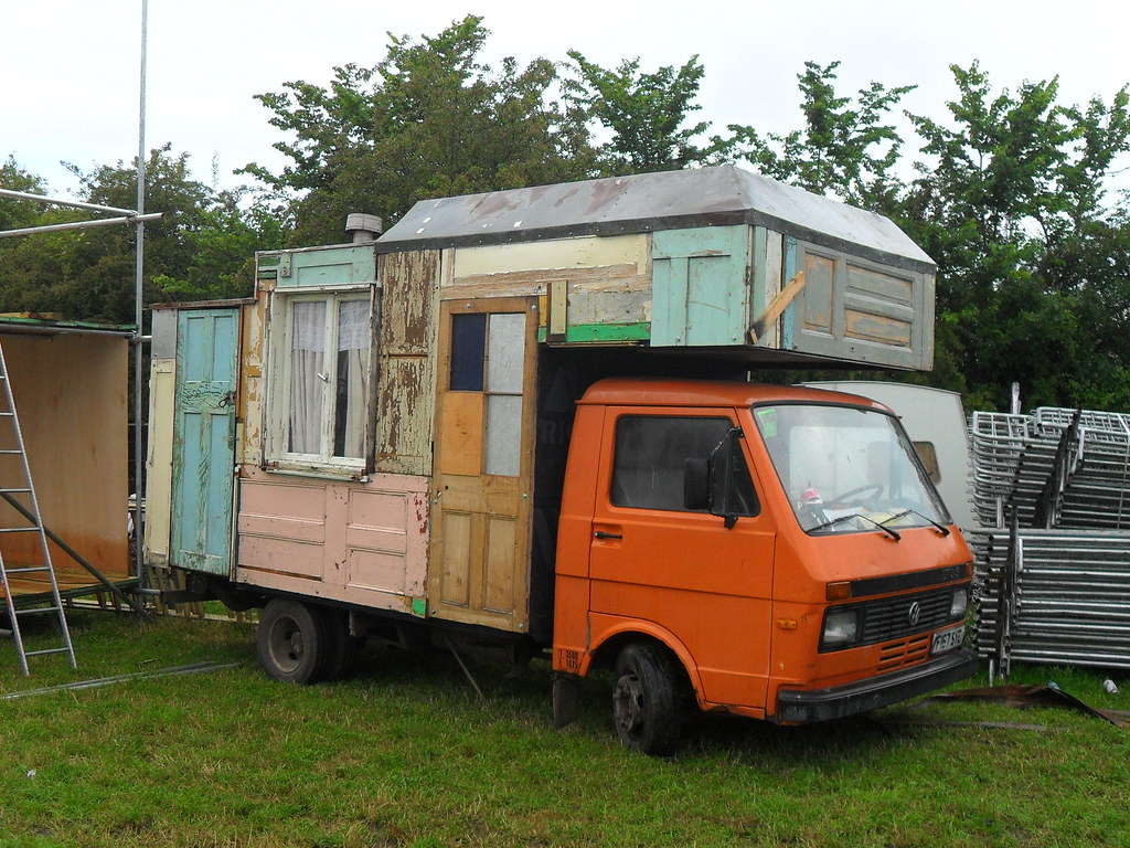 VW At Glastonbury festival teapotcircus Flickr