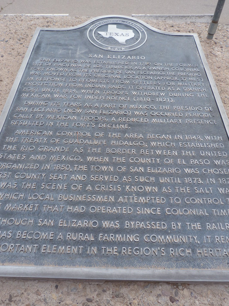519 Sign describing the history of San Elizario, Texas Lisa Jacobs