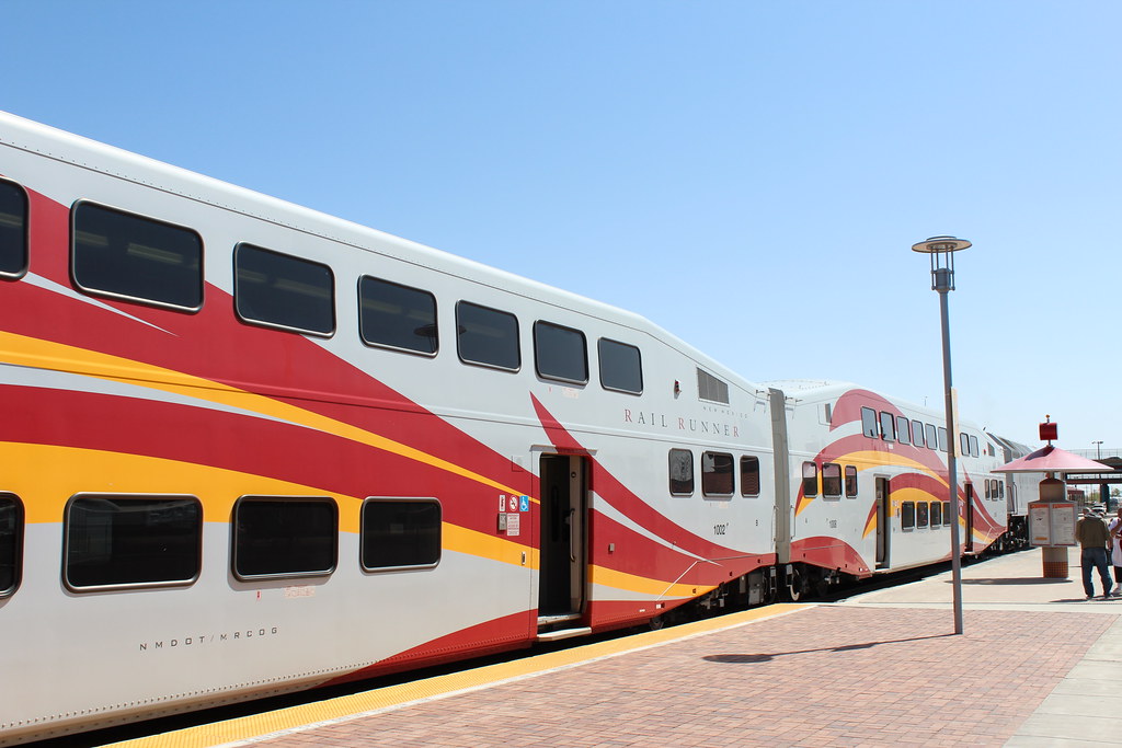 Tail Feathers Rail Runner station at Downtown Albuquerque.… Matt' Johnson Flickr