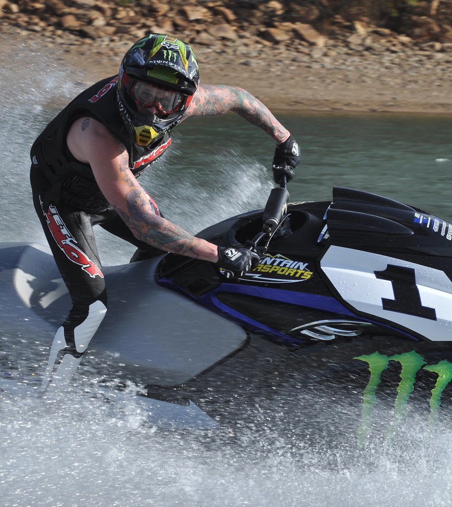 Dustin Farthing aboard his Yamaha FZR Yamaha Watercraft Group Flickr