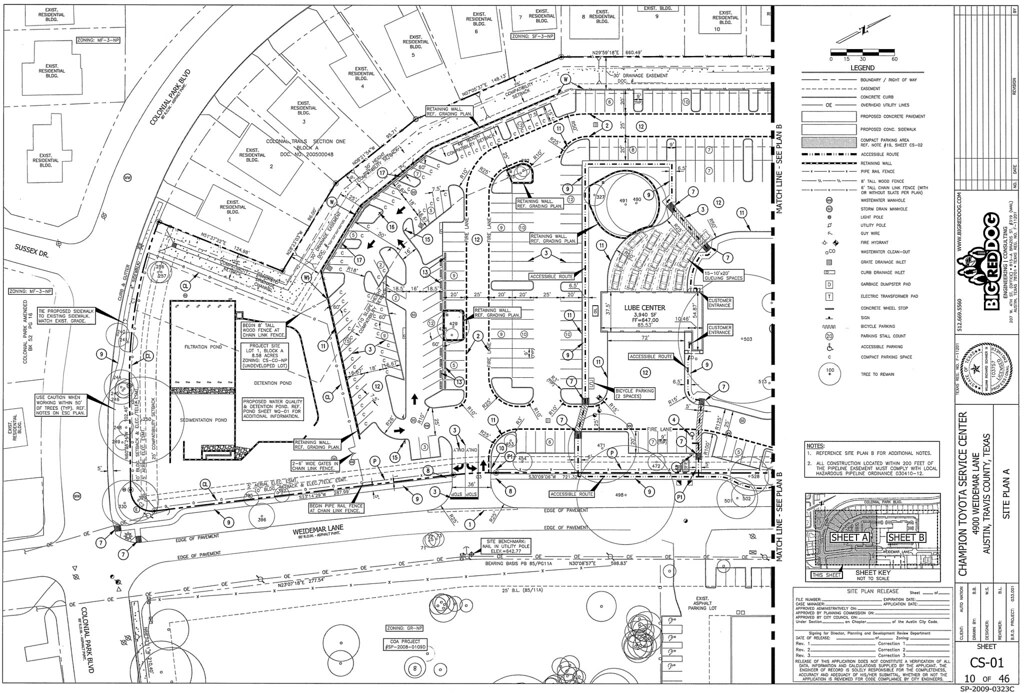Site Plan "A" Toyota dealership in Austin, TX Site plan … Flickr