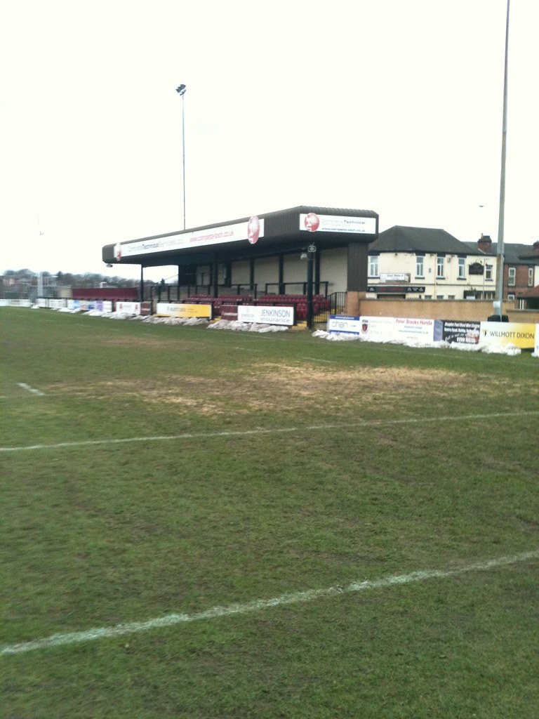 Clifton lane, Rotherham titans The main stand at Clifton l… Flickr