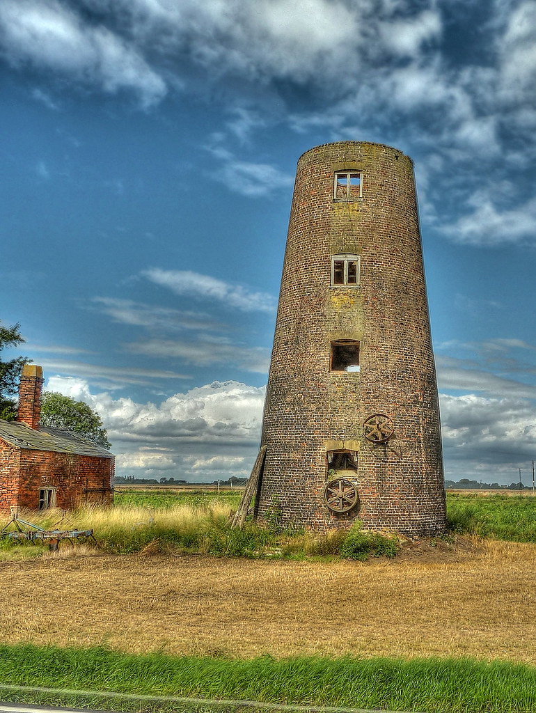 Old mill Shepeau Stow Lincolnshire Paul Green Flickr