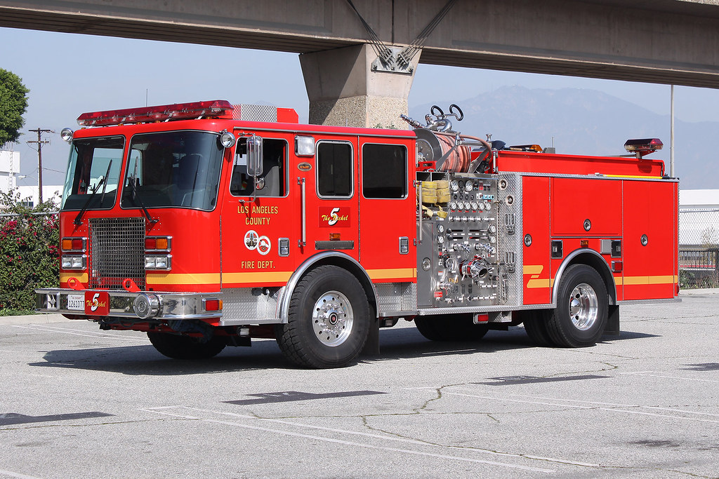 LAC Engine 5 Los Angeles County Fire Department Station 5 … Flickr
