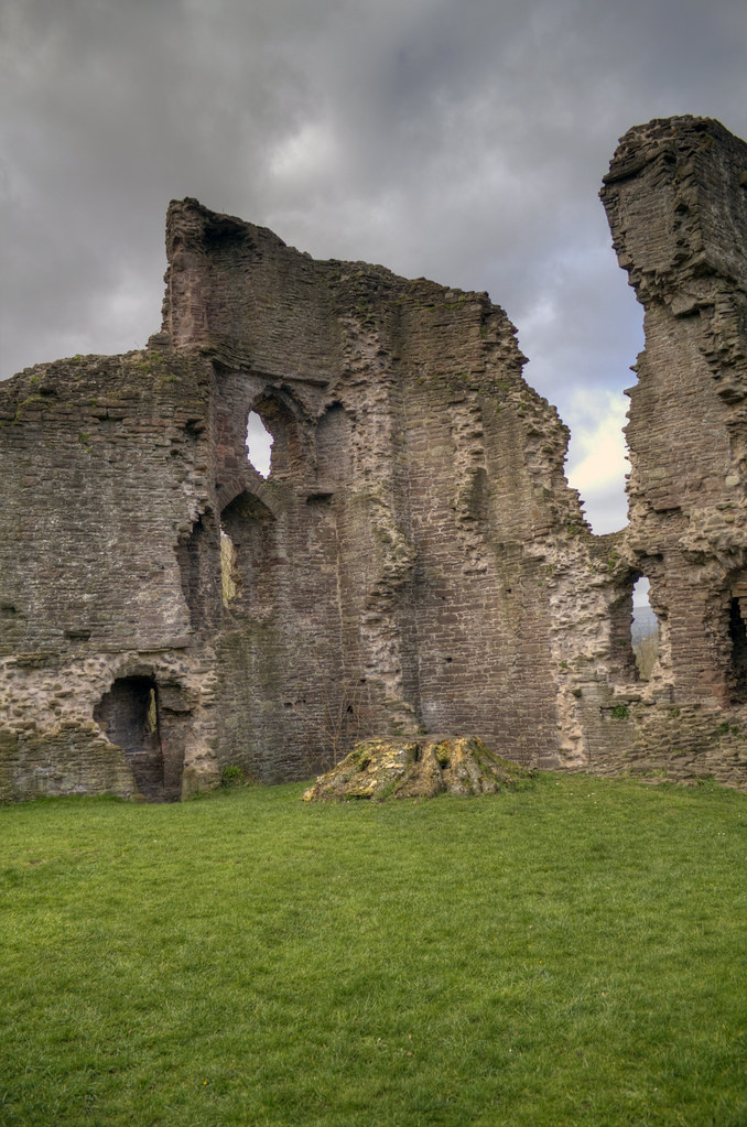 Abergavenny castle South west tower Castle Street (Lower),… Flickr