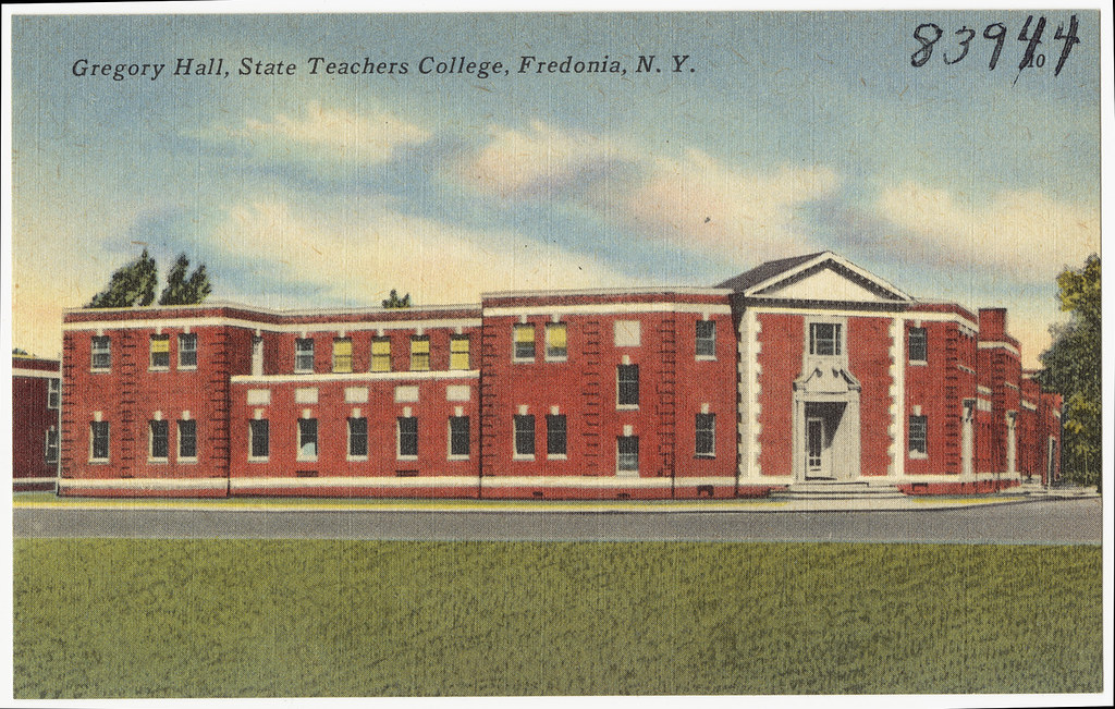 Gregory Hall, State Teachers College, Fredonia, N. Y. Flickr
