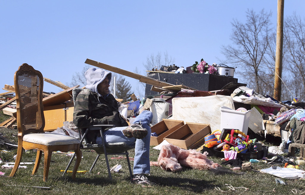 Tornado damage in East Bernstadt Residents of East Bernsta… Flickr