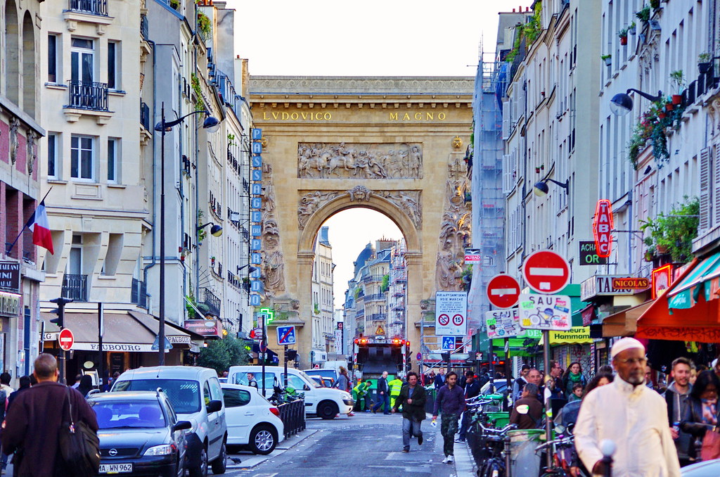 Paris rue du Faubourg SaintDenis 3 Porte SaintDenis Flickr