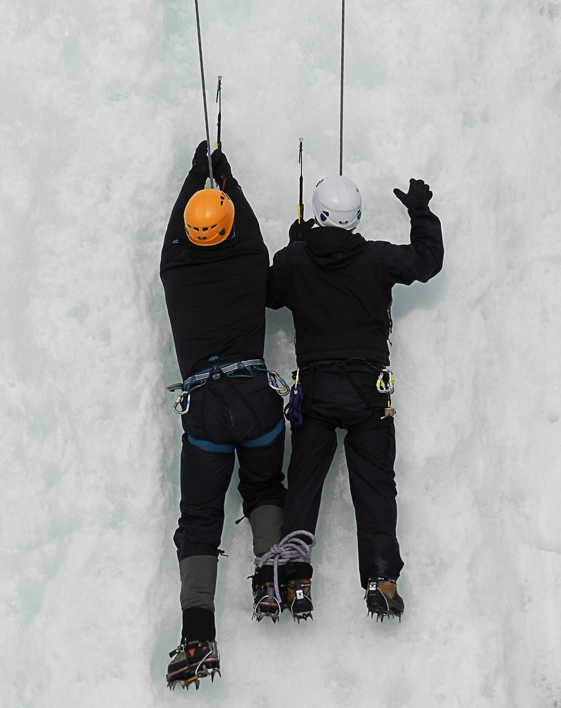 Ice Wall Climbing Ice Wall Climbing. Winnipeg (St. Bonifac… Flickr