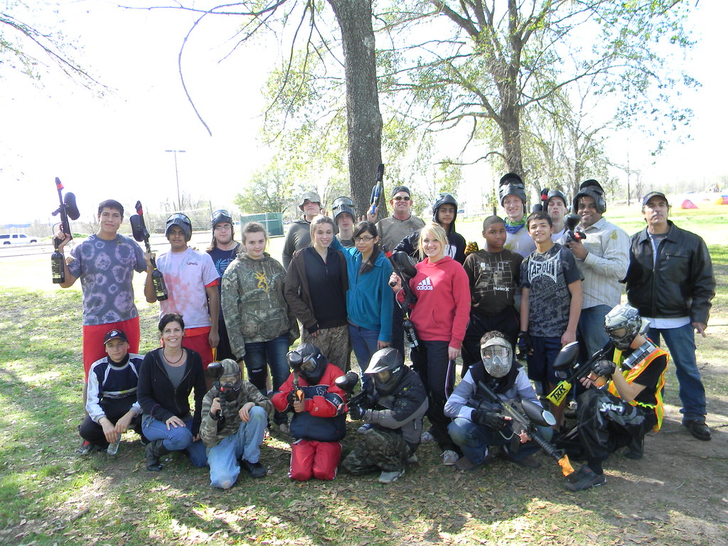 Youth Group Paintball March 2012 Flickr