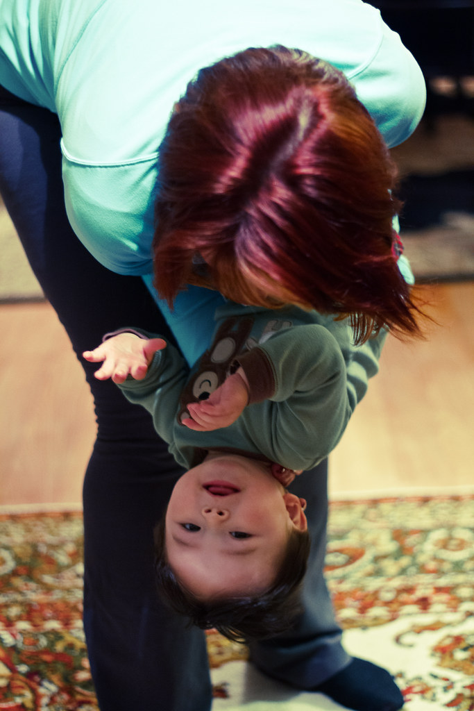 The baby's upside down The baby's upside down, the baby's … Flickr
